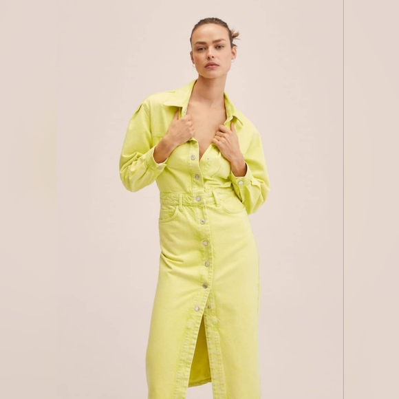 🔥Last 3🔥MANGO Denim midi dress - Picture 4 of 4